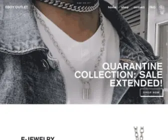 Eboyoutlet.com(Eboy outlet) Screenshot