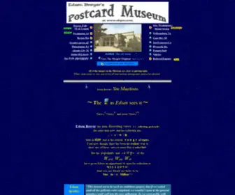 EBPM.com(Edsen Breyer's Postcard Museum) Screenshot