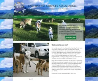 Ebpsa.com(East Bay Pet Sitters Association (EBPSA)) Screenshot