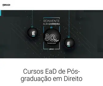 Ebradi.com.br(A Escola Brasileira de Direito) Screenshot
