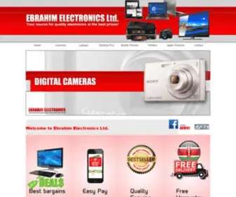 Ebrahimelectronicsltd.com(Ebrahim Electronics) Screenshot