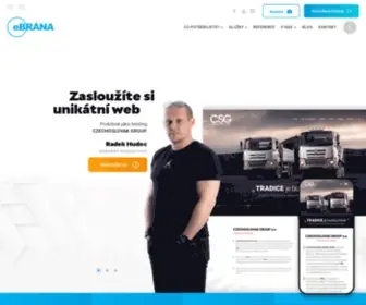 Ebrana.cz(Celostní online marketing & tvorba webů a e) Screenshot