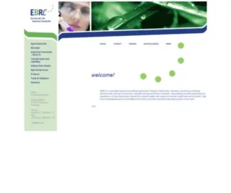 EBRC.de(Services for Chemical Industries) Screenshot