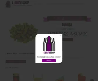 Ebrewshop.com.br(E-Brew Shop) Screenshot