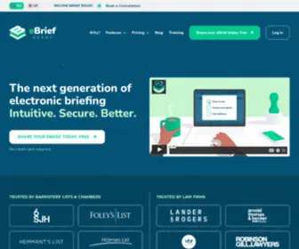 Ebriefready.com.au(EBrief Ready) Screenshot