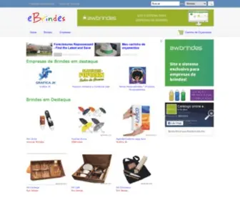 Ebrindes.com.br(Catálogo online de produtos promocionais e empresas de Brindes) Screenshot