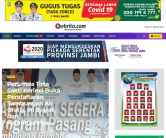 Ebrita.com(Berita Jambi Terkini) Screenshot