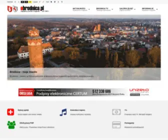 Ebrodnica.pl(Brodnica w internecie) Screenshot