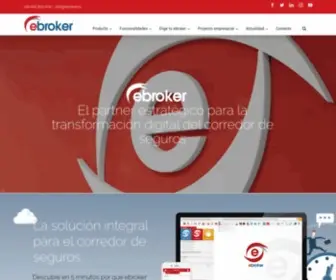 Ebroker.es(Software para corredores de seguros ebroker) Screenshot