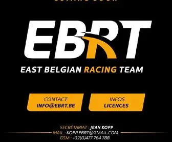 EBRT.be(East Belgian Racing Team) Screenshot