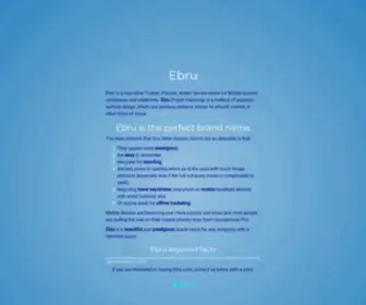 Ebru.com(ebru) Screenshot