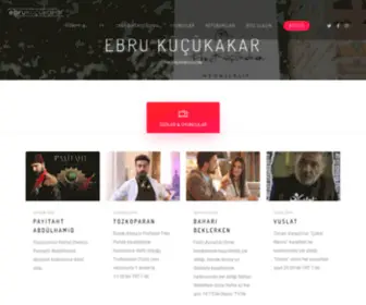 Ebrukucukakar.com(Ebru Küçükakar Menajerlik) Screenshot