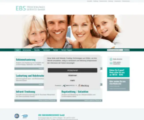 EBS-Trocknungsservice.de(EBS Trocknungsservice GmbH) Screenshot
