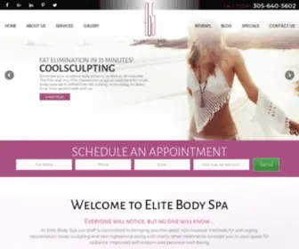 Ebsculpting.com(At Elite Body Sculpting our staff) Screenshot