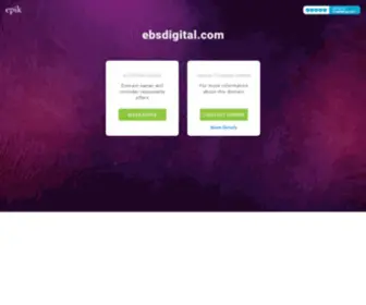 Ebsdigital.com(EBSDigital) Screenshot