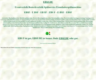 EBSF.de(Spülmobil) Screenshot