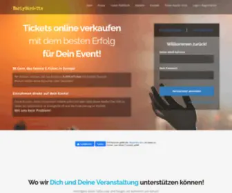 Ebtix.de(EarlyBird-Tix.de, der faire Ticket-Service) Screenshot