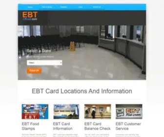 Ebtoffices.com(EBT Card Offices Directory) Screenshot