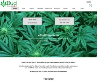 Ebudcanada.ca(Medical Marijuana) Screenshot