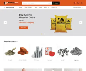 Ebuildingmart.com(Construction Materials Online) Screenshot