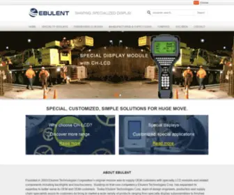 Ebulent.com(CHLCD module) Screenshot