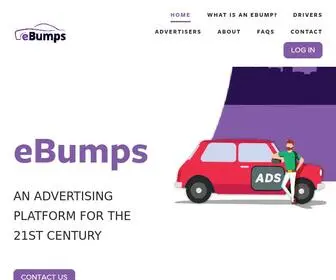 Ebumps.com(An Advertising Platform for the 21st Century) Screenshot