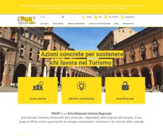 Eburt.it(Ente Bilaterale Unitario Regionale dell'Emilia Romagna) Screenshot