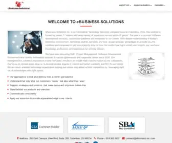 Ebusiness-INC.com(EBusiness Solution) Screenshot