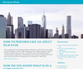 Ebusinessweek.co.uk(EBusiness Week) Screenshot