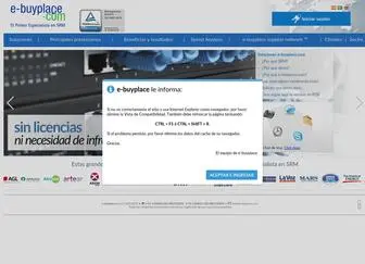 Ebuyplace.com(El Primer Especialista en Supply Relationship Management) Screenshot