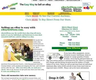 Ebuysellnow.com(EBuySellNow of Elberton Georgia) Screenshot