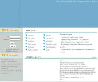 Ebvis.com(BVIS Testing & Inspection Service Ltd) Screenshot