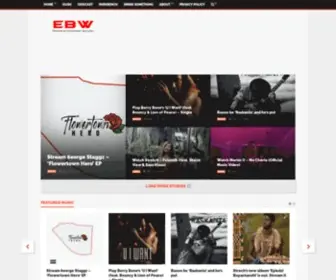 EBW.co.bw(EBW Magazine) Screenshot