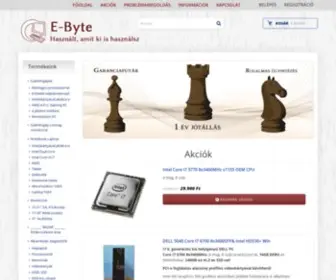 Ebyte.hu(Használt számítógép) Screenshot