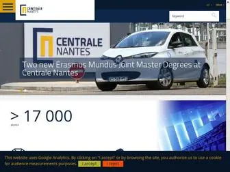 EC-Nantes.fr(Ecole d’ingénieurs) Screenshot