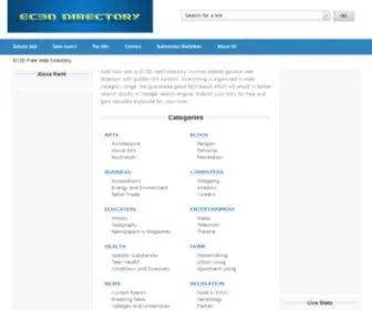 EC3D.com(EC3D web directory) Screenshot
