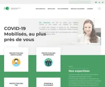 Eca-Assurances.com(ECA Assurances) Screenshot