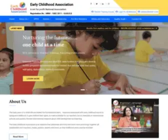 Eca-India.org(Early Childhood Association) Screenshot