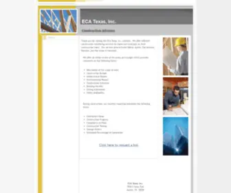 Eca-TX.com(ECA Texas) Screenshot