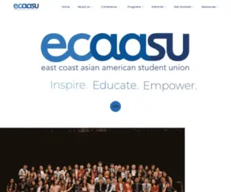 Ecaasu.org(Inspire) Screenshot