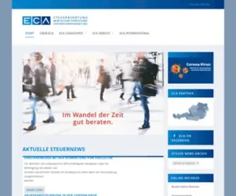 Eca.at(ECA Steuerberater) Screenshot