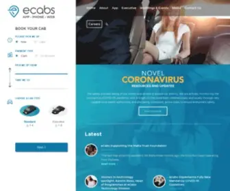 Ecabs.com.mt(Together for the journey) Screenshot