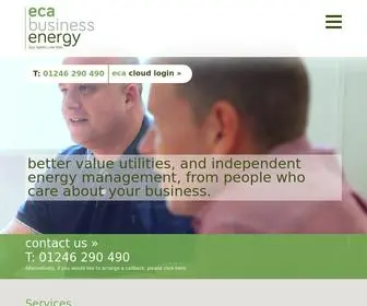 Ecabusinessenergy.com(ECA Business Energy) Screenshot