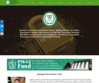 Ecac.org.pk(Ecac) Screenshot