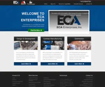 Ecaenterprises.com(ECA Enterprises) Screenshot