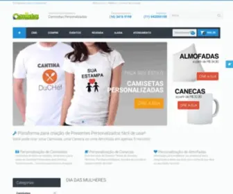 Ecamisetas.com.br(Camisetas Personalizadas) Screenshot