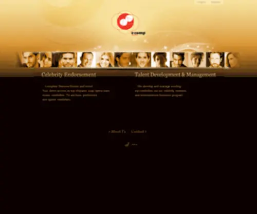 Ecamptalent.com(ECamp Talent Agency) Screenshot
