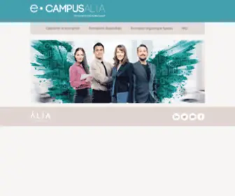 Ecampusalia.com(E-CampusAlia) Screenshot