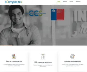 Ecampusccs.cl(Redireccionar) Screenshot