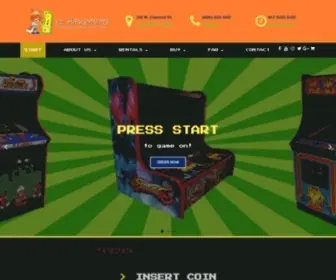 Ecamusements.com(Arcade Sales & Amusement Rentals) Screenshot